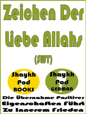 cover image of Zeichen Der Liebe Allahs (SWT)